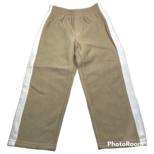 NWOT Little Rebels khaki color fleece pant size 3T